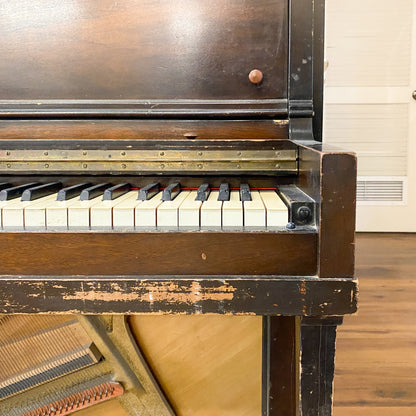 HEIRLOOM RESTORATION 1935 Richmond Wood Finish Commissioned Console Piano