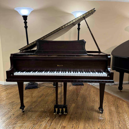 1920 Starck 4'11" Wood Finish Baby Grand Piano