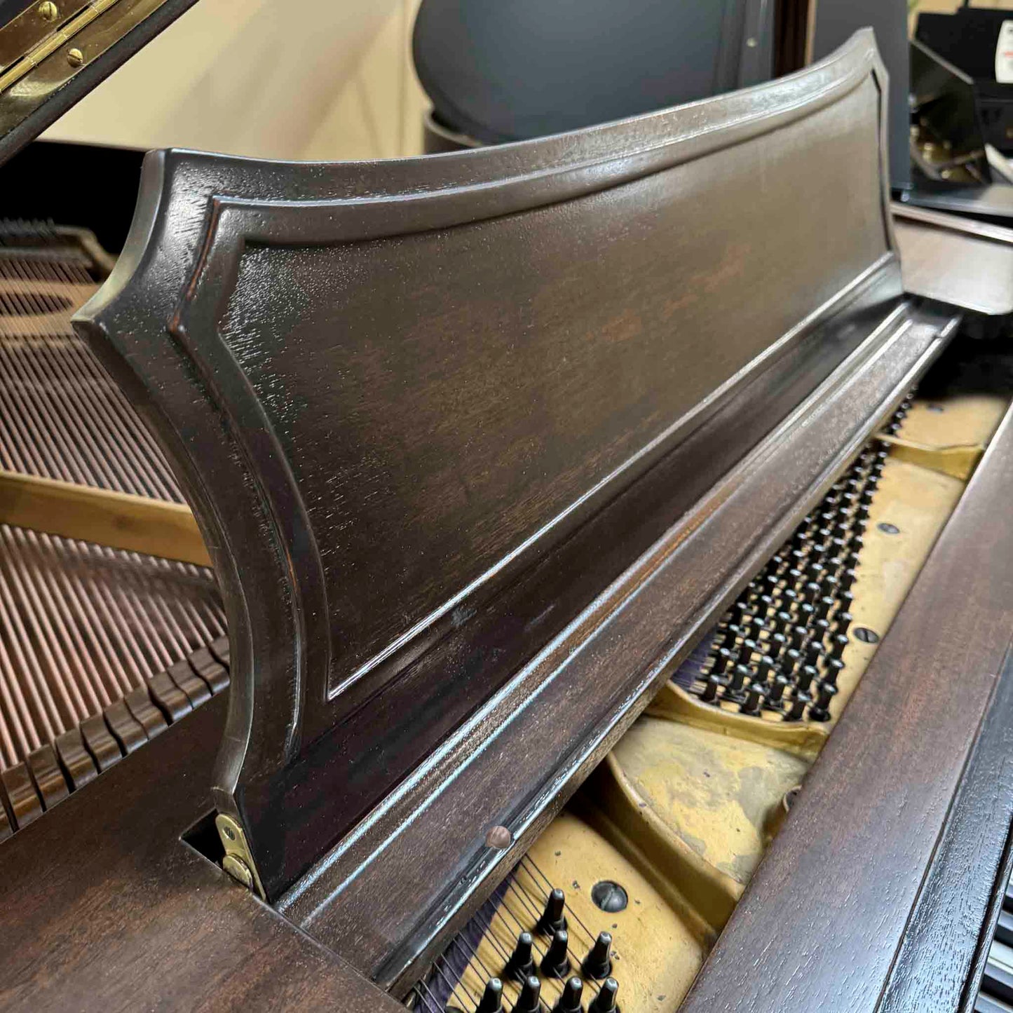 1920 Starck 4'11" Wood Finish Baby Grand Piano