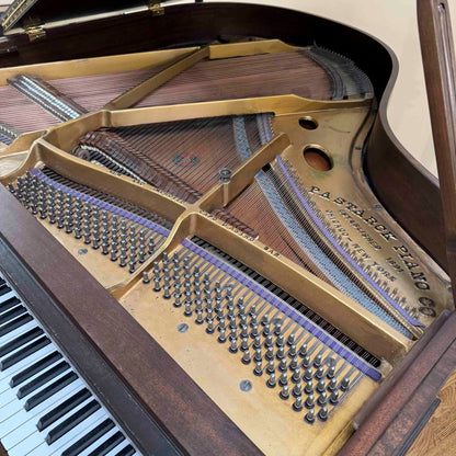 1920 Starck 4'11" Wood Finish Baby Grand Piano