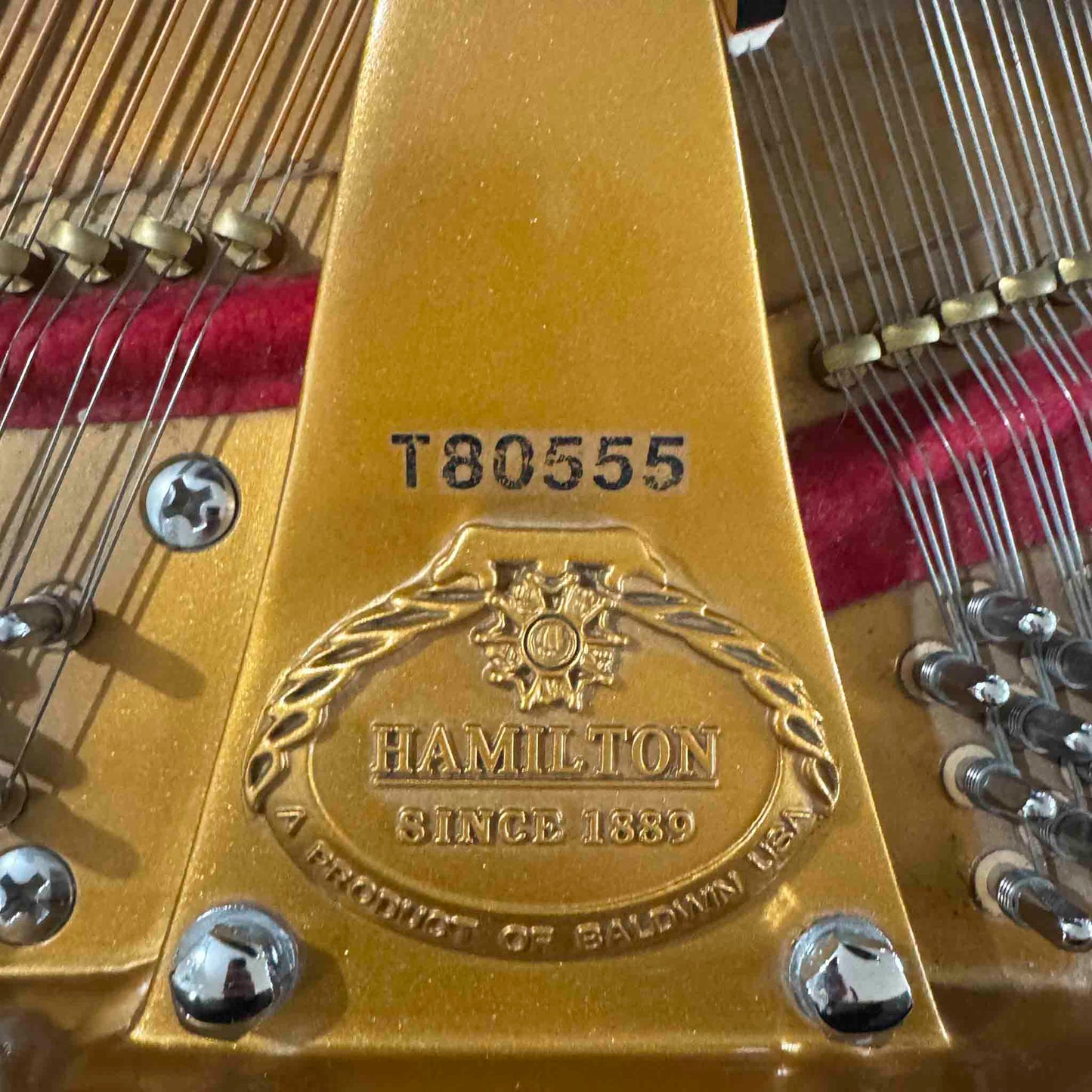 Hamilton (by Baldwin) 4'11" Polished Black Baby Grand Piano