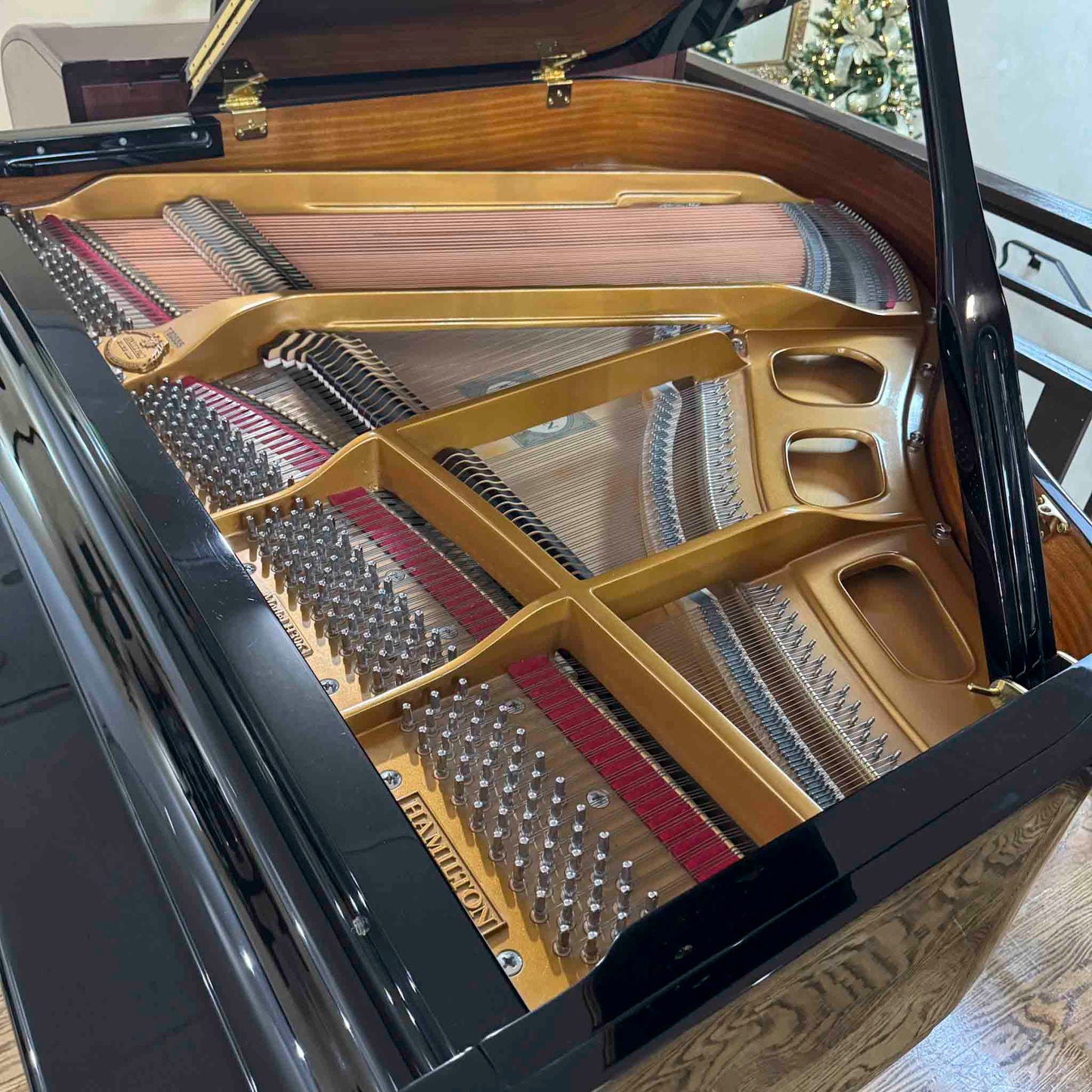 Hamilton (by Baldwin) 4'11" Polished Black Baby Grand Piano