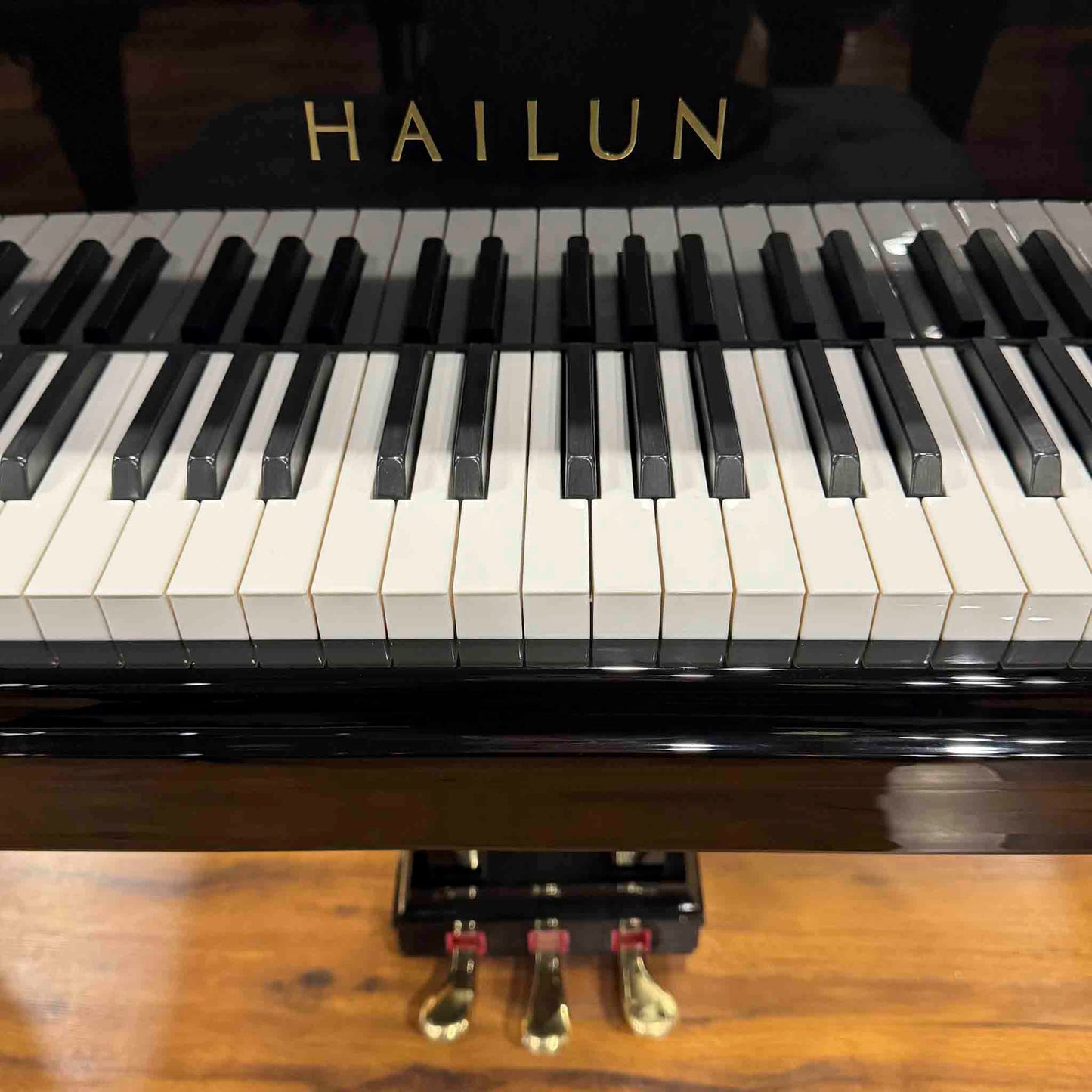 Hailun 178 5'10" Polished Black Grand Piano