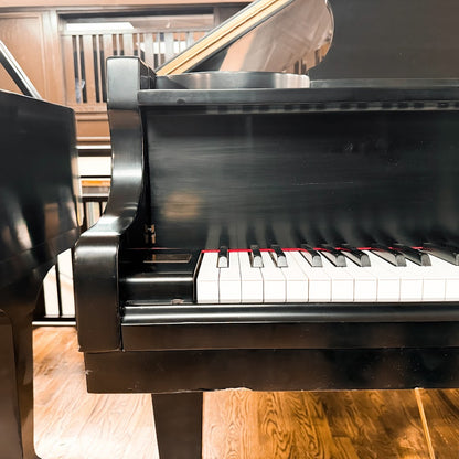 SOLD 1985 Samick 5'8" Satin Black Grand Piano