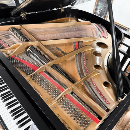 SOLD 1985 Samick 5'8" Satin Black Grand Piano