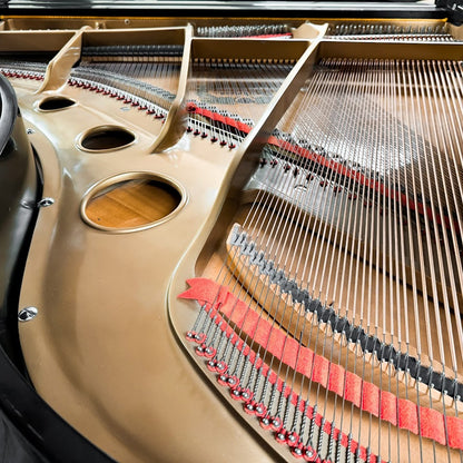 SOLD 1985 Samick 5'8" Satin Black Grand Piano