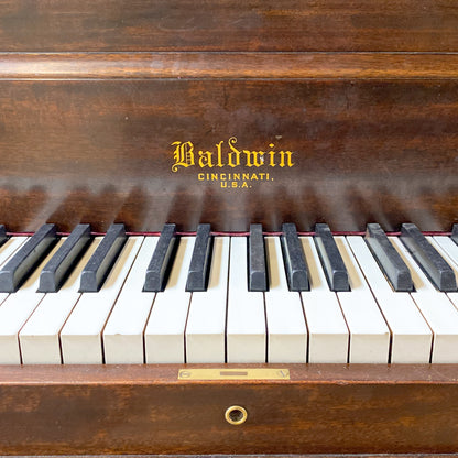 SOLD - 1917 Baldwin Wood Finish Commissioned Grand Piano