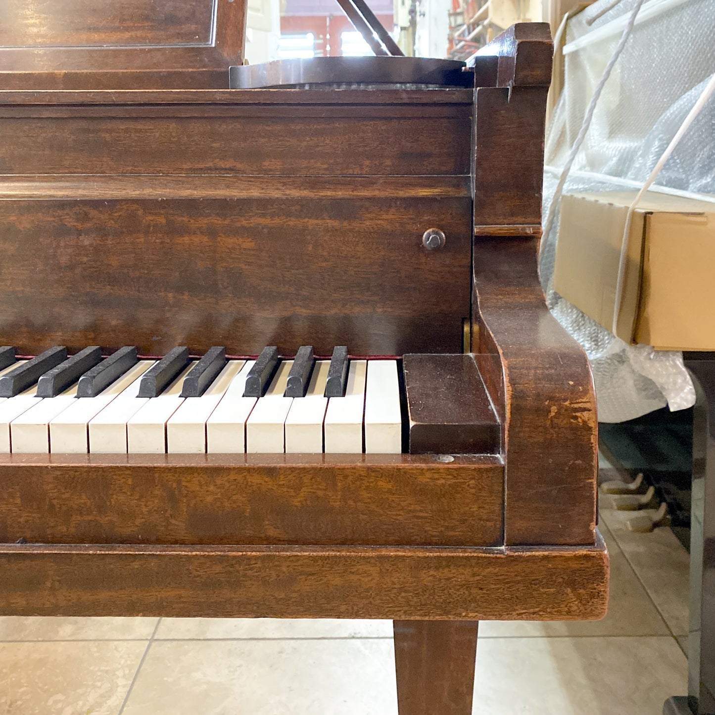 SOLD - 1917 Baldwin Wood Finish Commissioned Grand Piano