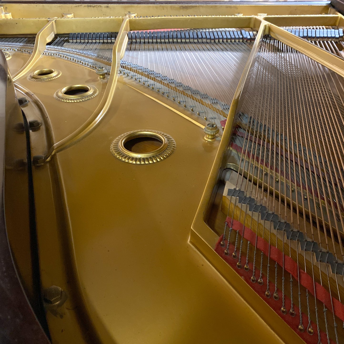 SOLD - 1917 Baldwin Wood Finish Commissioned Grand Piano