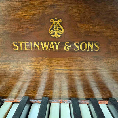 CURRENT SHOP WORK 1937 Steinway M 5'7" Wood Finish Commissioned Grand Piano