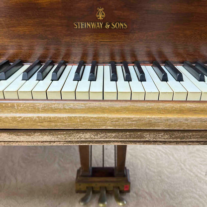 CURRENT SHOP WORK 1937 Steinway M 5'7" Wood Finish Commissioned Grand Piano