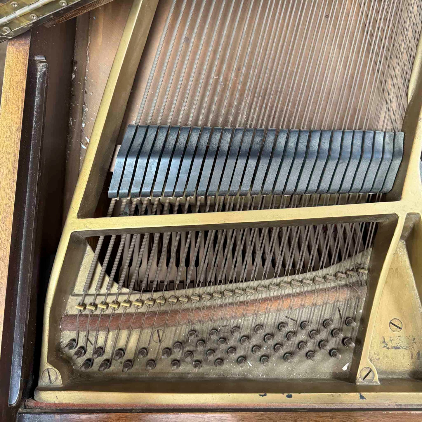 CURRENT SHOP WORK 1937 Steinway M 5'7" Wood Finish Commissioned Grand Piano