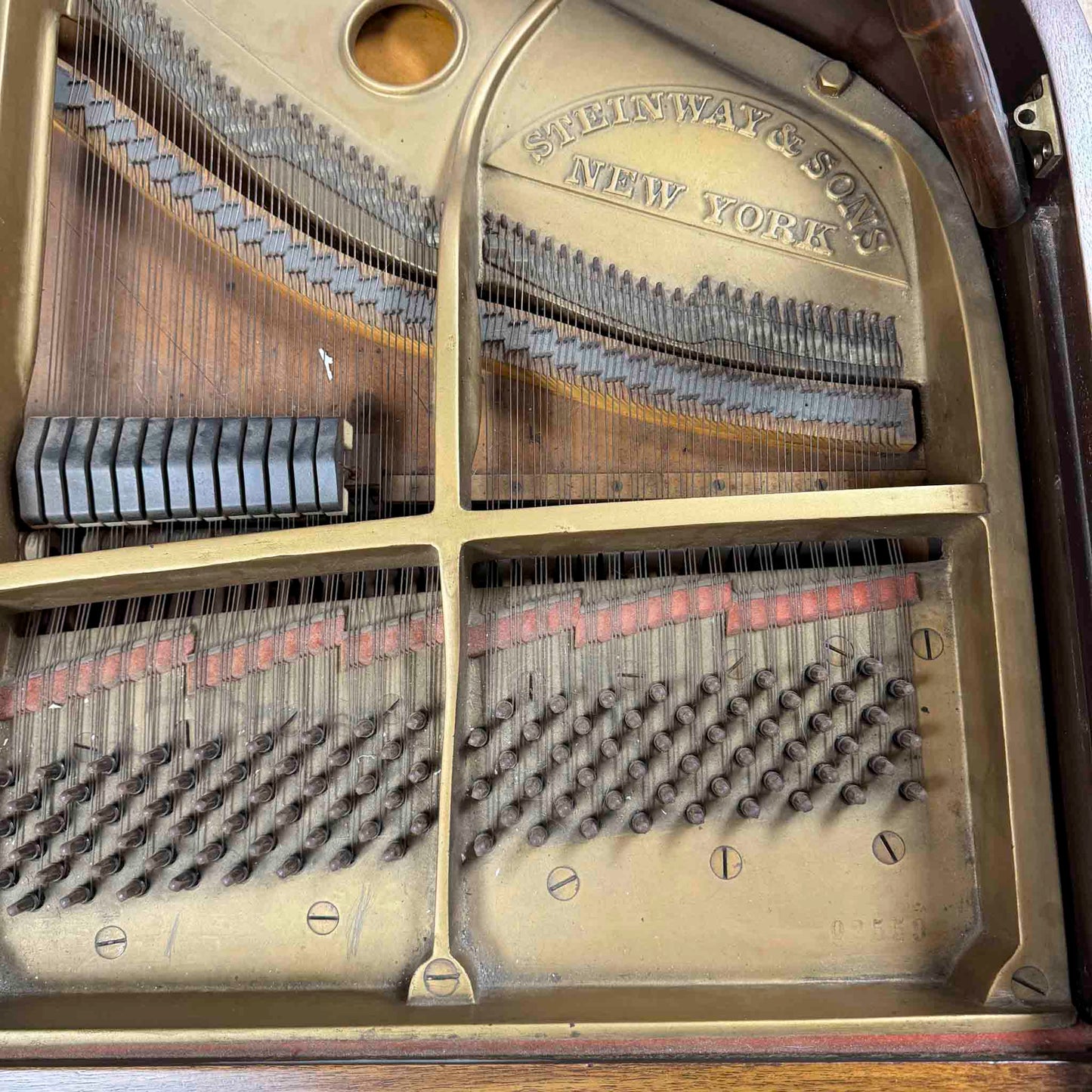 CURRENT SHOP WORK 1937 Steinway M 5'7" Wood Finish Commissioned Grand Piano