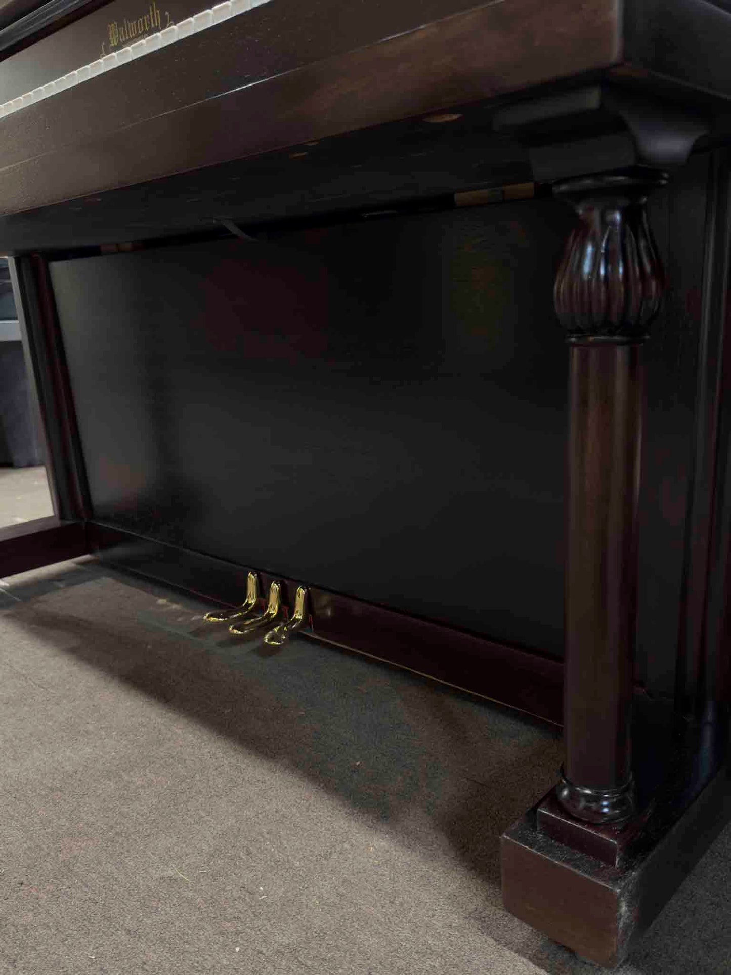 HEIRLOOM RESTORATION 1907 Walworth Schulz & Co. 56" Mahogany Wood Finish Commissioned Upright Piano