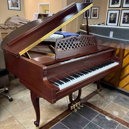 CURRENT SHOP WORK 1976 Kimball 4'10" Wood Finish Commissioned Baby Grand Piano