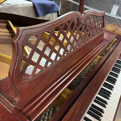 CURRENT SHOP WORK 1976 Kimball 4'10" Wood Finish Commissioned Baby Grand Piano