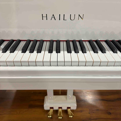 Hailun 178 5'10" Polished White Grand Piano