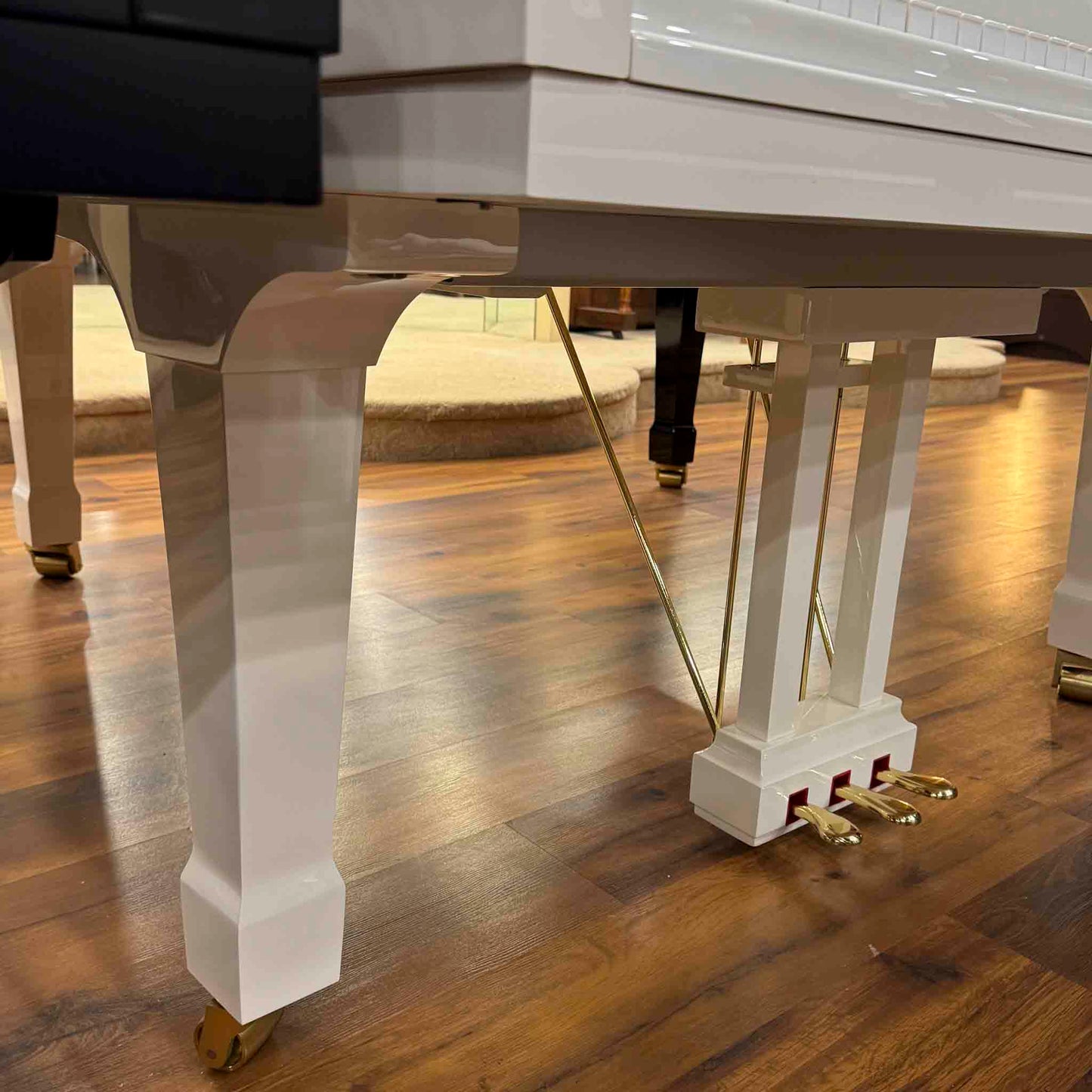 Hailun 178 5'10" Polished White Grand Piano