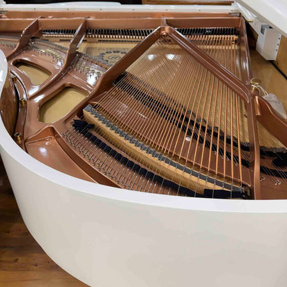 Hailun 178 5'10" Polished White Grand Piano