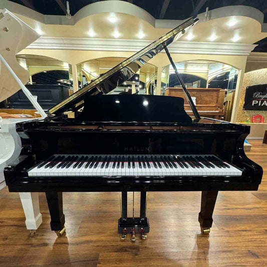 Hailun 178 5'10" Polished Black Grand Piano