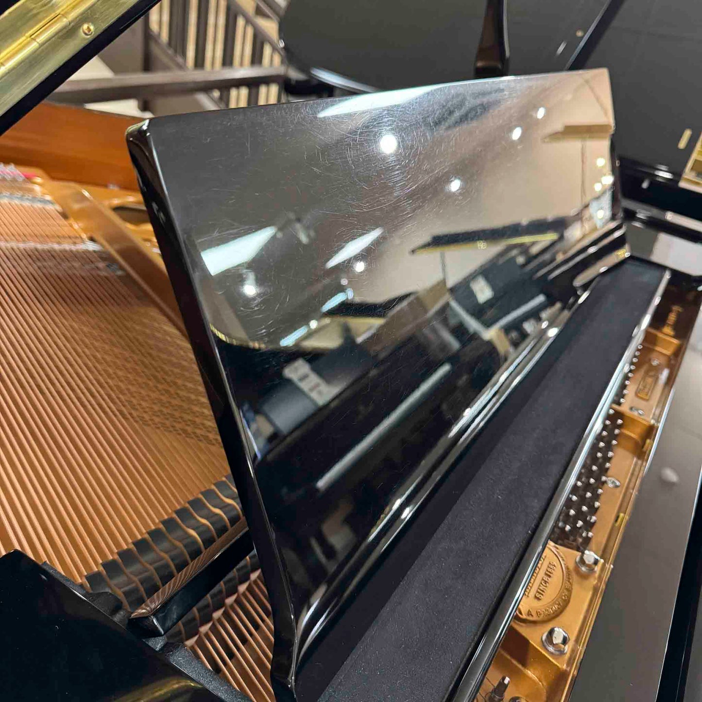 SOLD Hamilton (by Baldwin) 4'11" Polished Black Baby Grand Piano