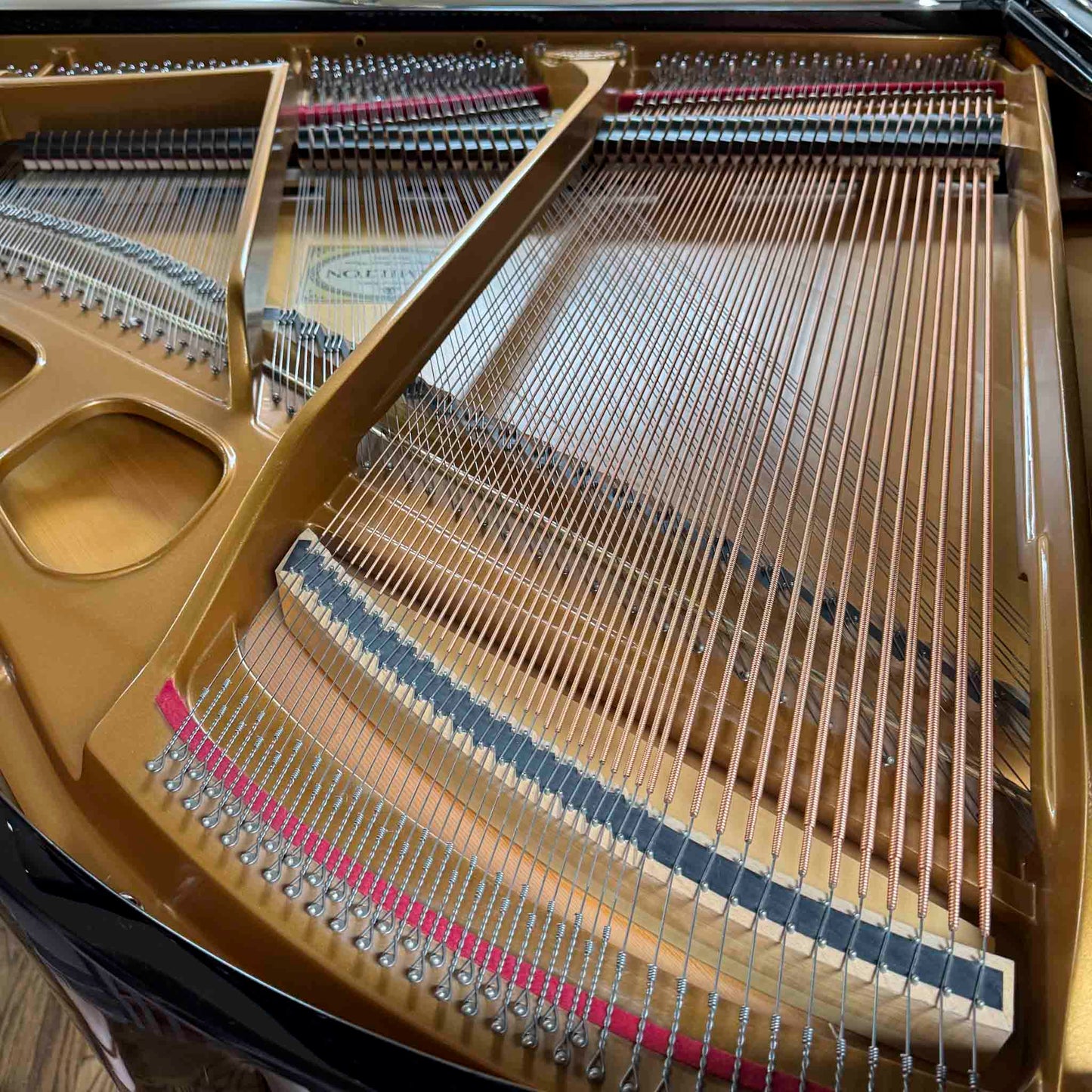 SOLD Hamilton (by Baldwin) 4'11" Polished Black Baby Grand Piano