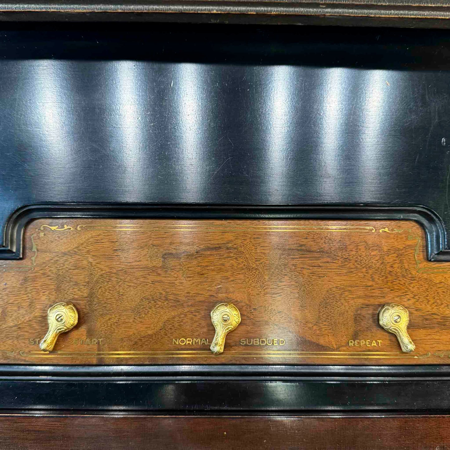 CURRENT SHOP WORK  1935 Knabe 5'4" Wood Finish Commissioned Player Grand Piano