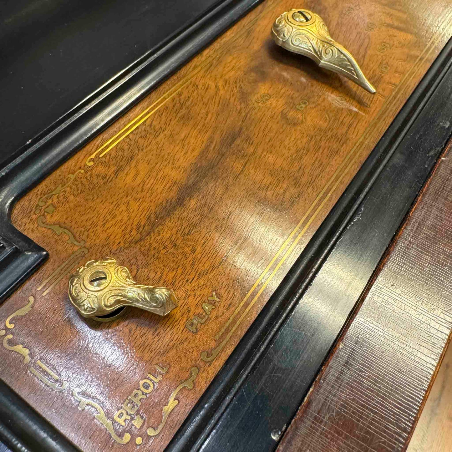 CURRENT SHOP WORK  1935 Knabe 5'4" Wood Finish Commissioned Player Grand Piano