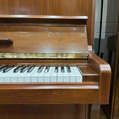 1984 Yamaha W120BW 48" Satin Walnut Upright Piano