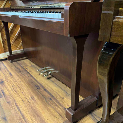 1984 Yamaha W120BW 48" Satin Walnut Upright Piano