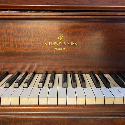 CURRENT SHOP WORK - 1912 Steinway O 5'10" Wood Finish Grand Piano