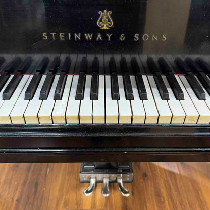 CURRENT SHOP WORK 1899 Steinway & Sons Model A 6' Satin Black Commissioned Grand Piano
