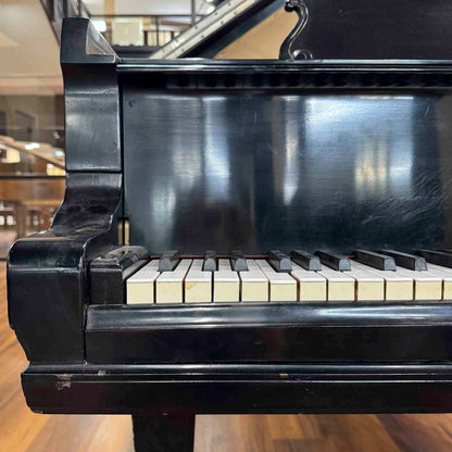 CURRENT SHOP WORK 1899 Steinway & Sons Model A 6' Satin Black Commissioned Grand Piano