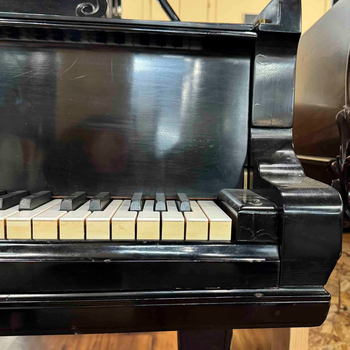 CURRENT SHOP WORK 1899 Steinway & Sons Model A 6' Satin Black Commissioned Grand Piano