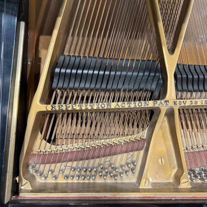 CURRENT SHOP WORK 1899 Steinway & Sons Model A 6' Satin Black Commissioned Grand Piano
