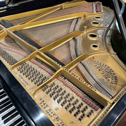 CURRENT SHOP WORK 1899 Steinway & Sons Model A 6' Satin Black Commissioned Grand Piano