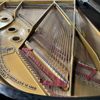 CURRENT SHOP WORK 1899 Steinway & Sons Model A 6' Satin Black Commissioned Grand Piano