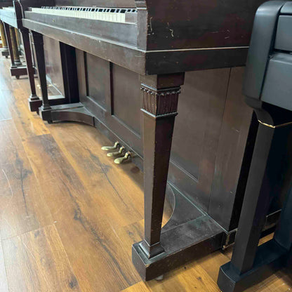 CURRENT SHOP WORK 1905 Mason & Hamlin Wood Finish 52" Commissioned Upright Piano
