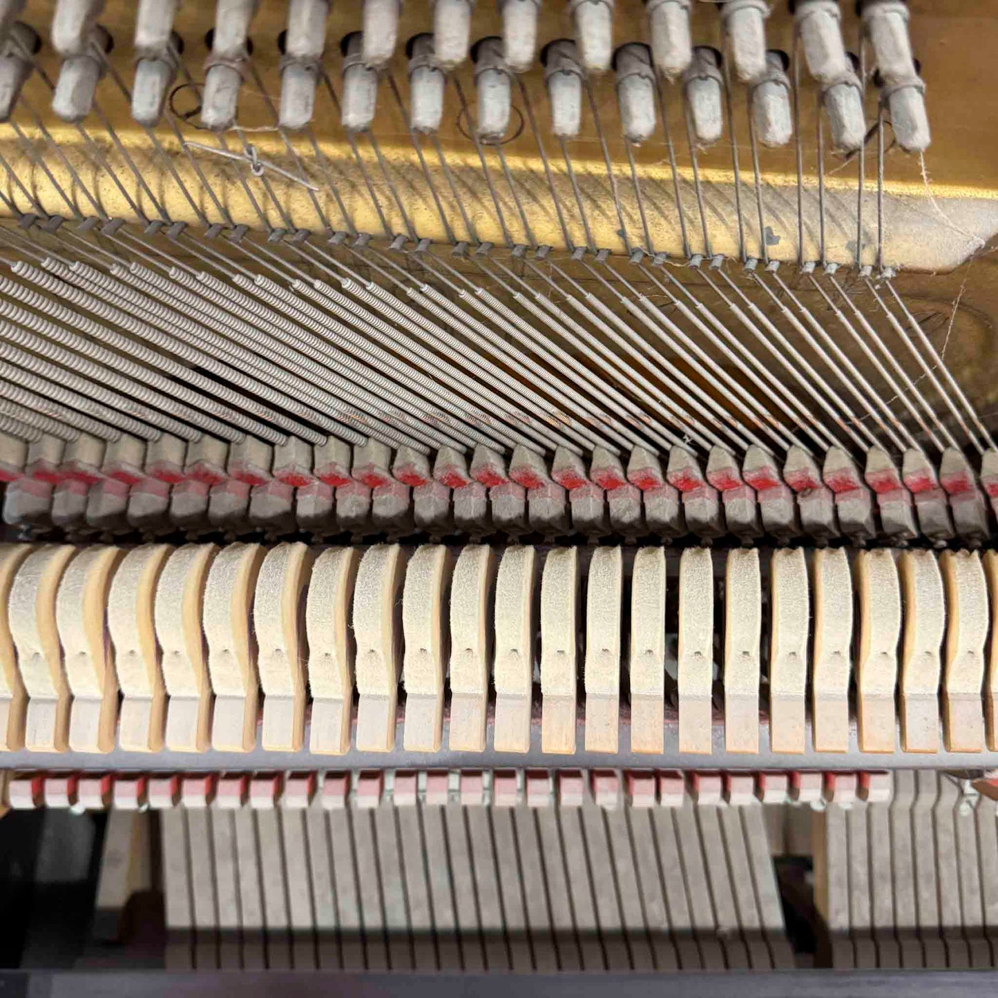 CURRENT SHOP WORK 1905 Mason & Hamlin Wood Finish 52" Commissioned Upright Piano
