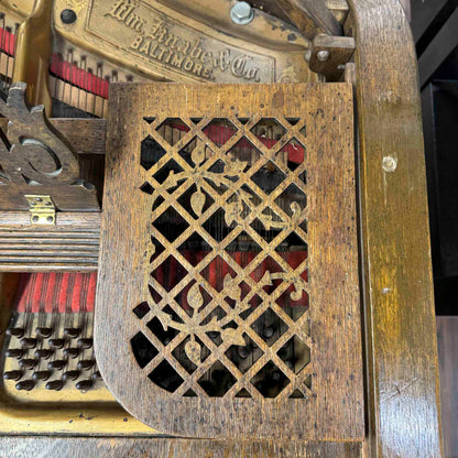 CURRENT SHOP WORK 1894 Knabe & Co. 6'1" Wood Finish Commissioned Grand Piano