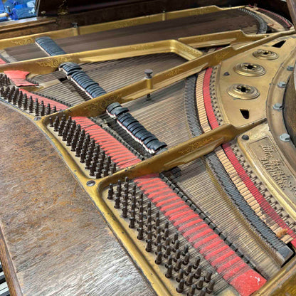 CURRENT SHOP WORK 1894 Knabe & Co. 6'1" Wood Finish Commissioned Grand Piano