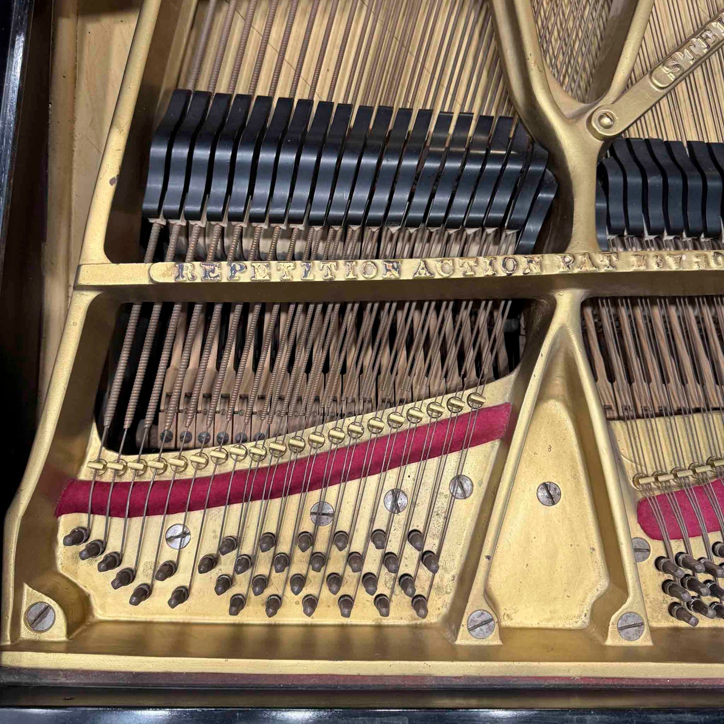 CURRENT SHOP WORK 1917 Steinway & Sons Model B 6'11" Satin Black Commissioned Grand Piano