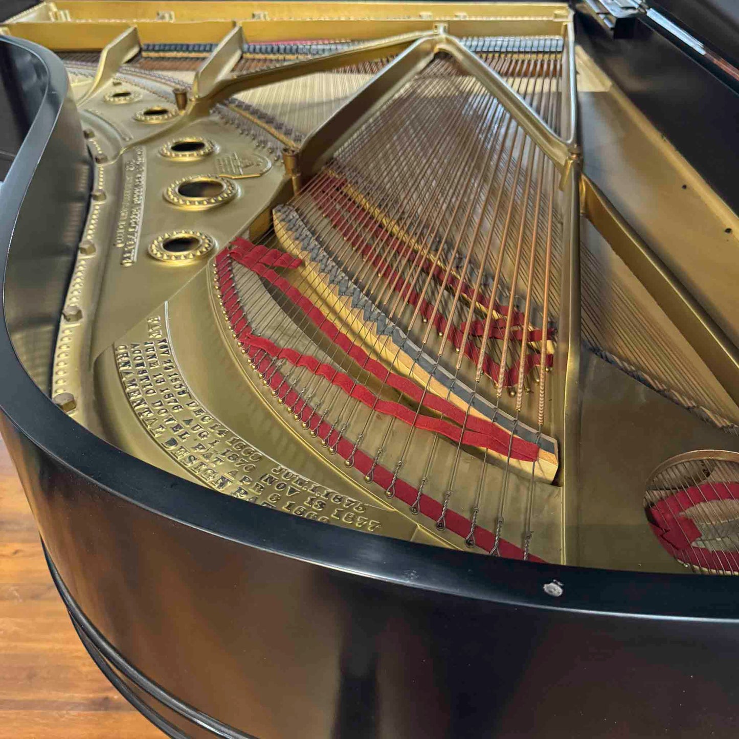 CURRENT SHOP WORK 1917 Steinway & Sons Model B 6'11" Satin Black Commissioned Grand Piano