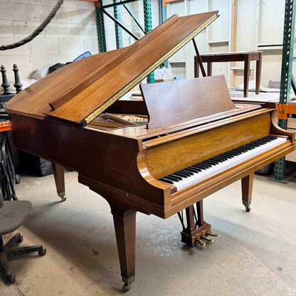 CURRENT SHOP WORK 1970 Baldwin Model L 6'3" Walnut Finish Commissioned Grand Piano