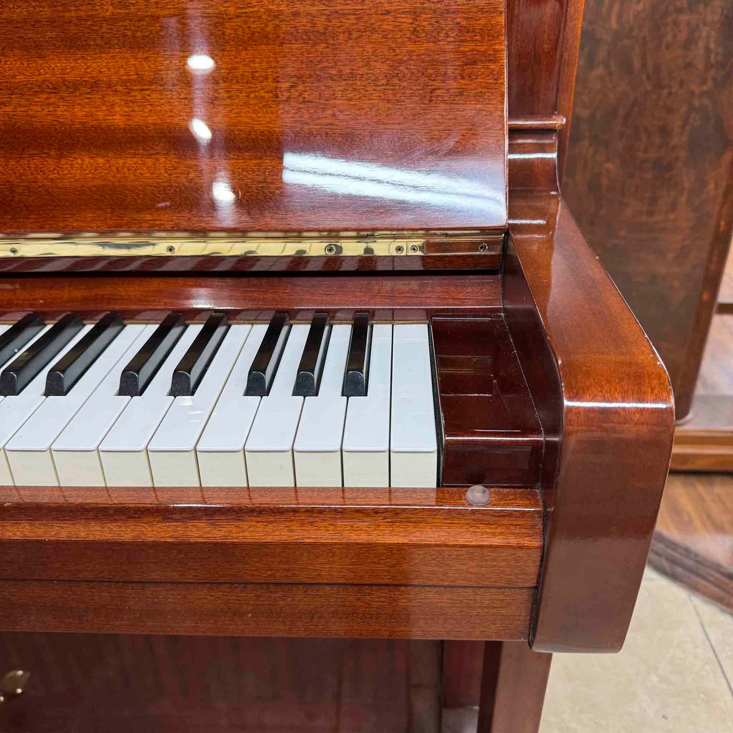 HEIRLOOM RESTORATION 1973 Yamaha U1 48" Polished Mahogany Finish Commissioned Upright Piano