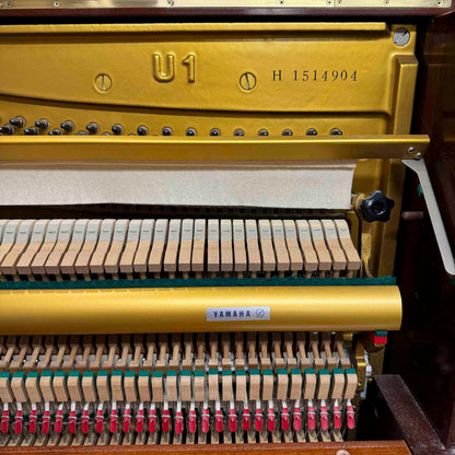 HEIRLOOM RESTORATION 1973 Yamaha U1 48" Polished Mahogany Finish Commissioned Upright Piano