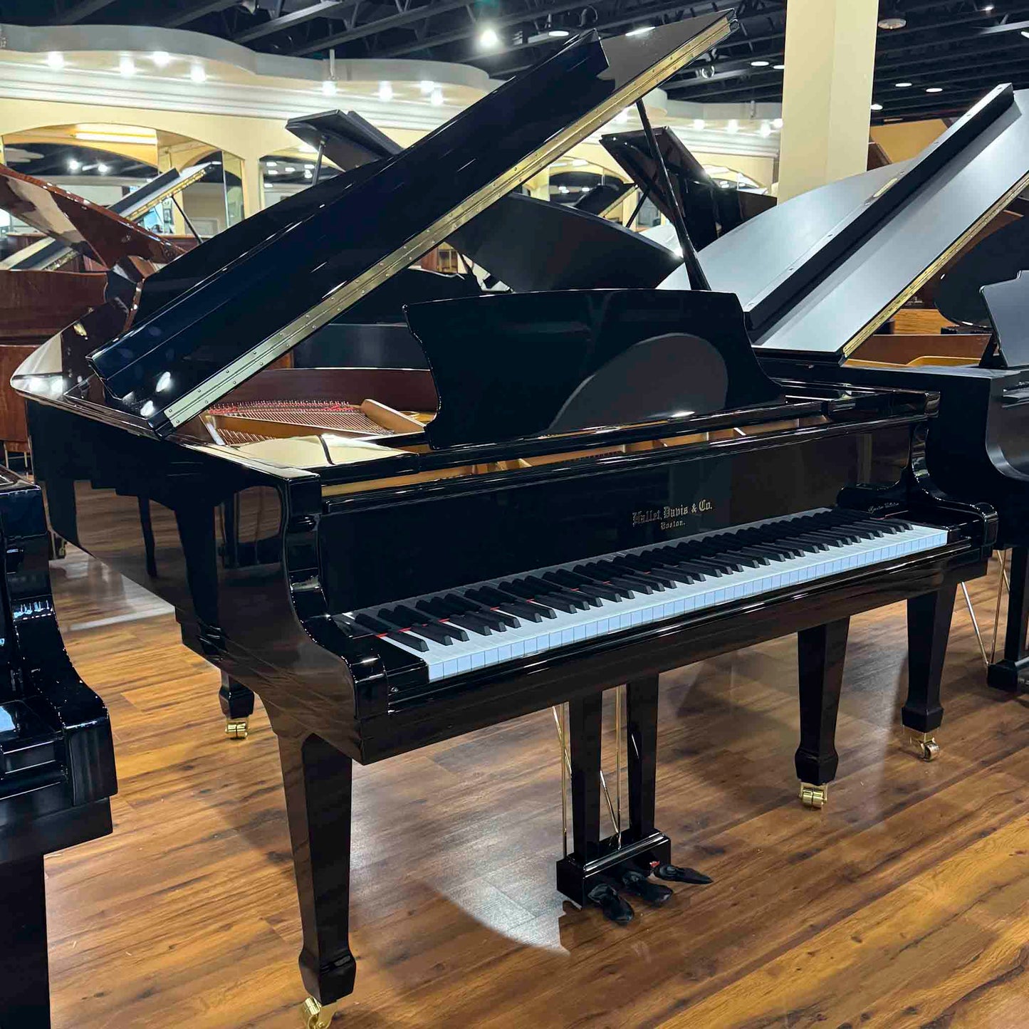 Hallet Davis 170 5'7" Polished Black Grand Piano