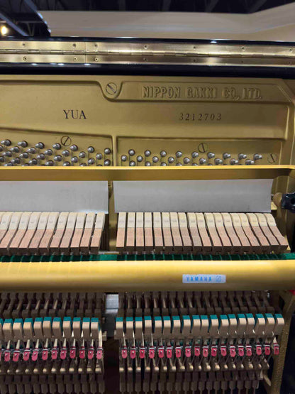 1980 Yamaha YUA 52" Polished Black Upright Piano