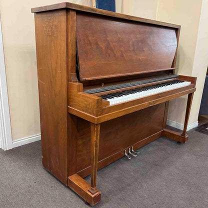 CURRENT SHOP WORK 1920 Howard 51" Wood Finish Commissioned Upright Piano