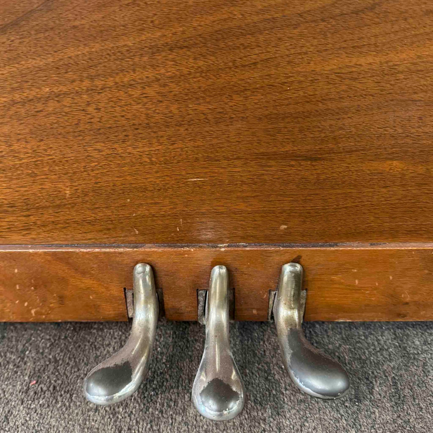 CURRENT SHOP WORK 1920 Howard 51" Wood Finish Commissioned Upright Piano
